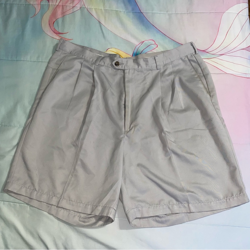haggar generations gray shorts